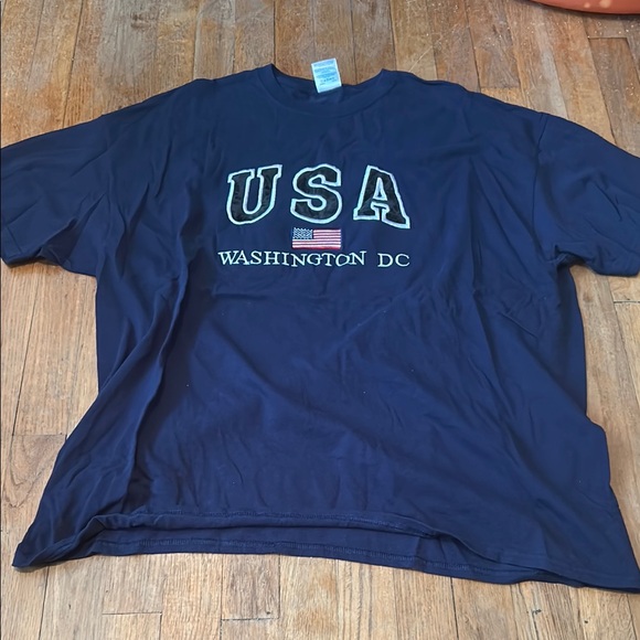 Gildan USA Washington DC T-Shirts - Navy and‎ Red size 2xL - Picture 2 of 5